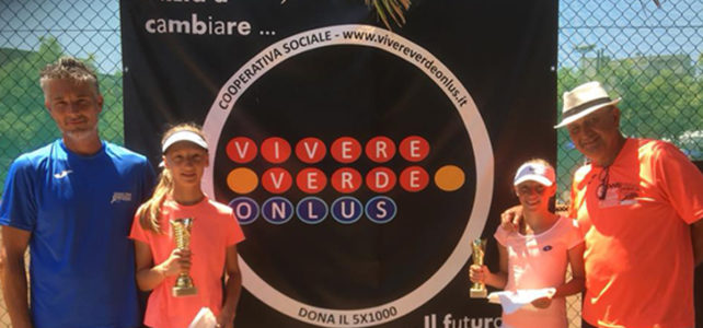 Concluso il Torneo Giovanile di Tennis della Vivere Verde Onlus